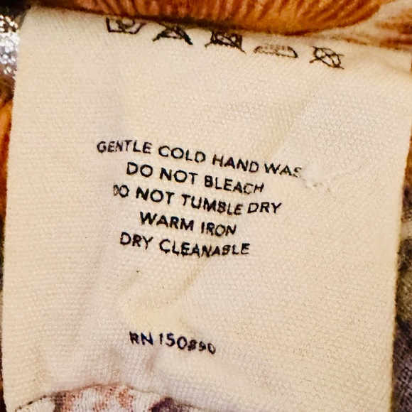 EUC Spell & the Gypsy Collective Mustard Desert Daisy Pinafore Mini Dress - Picture 13 of 13